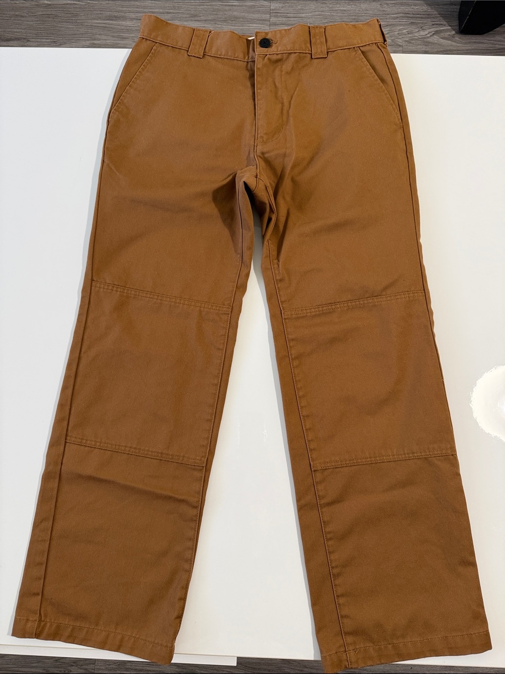 PacSun Canvas Khaki Straight Relaxed Chino Pants 32 x 30 Brown